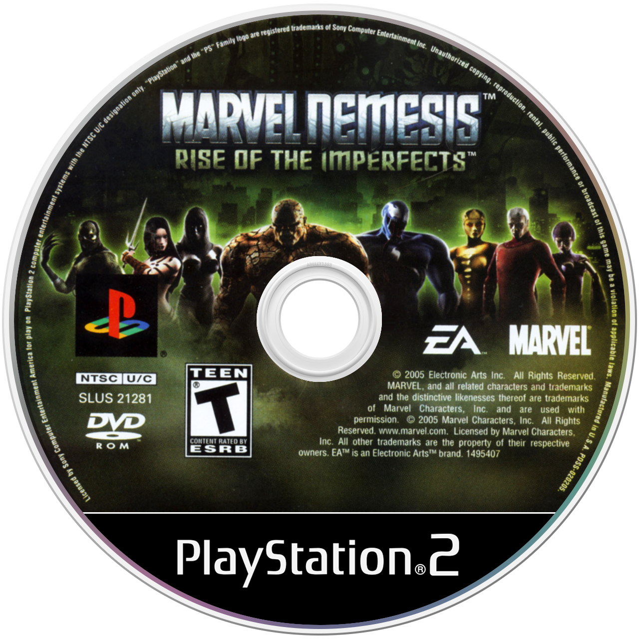 Marvel Nemesis Rise of the Imperfects media 5 for Playstation 2